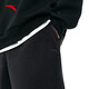 ANTA Outlet Polar Fleece Trousers Men's Autumn and Winter Plush Knitted Casual Sports Pants Loose Tie-Up Sweatpants
