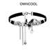 OWNCOOL black butterfly necklace women's clavicle chain niche design choker sweet cool hot girl choker gift for girlfriend Personal use recommendation-original gift box