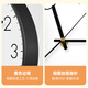 BBA wall clock living room simple clock wall hanging fashion home bedroom living room clock hanging watch quartz 26cm white