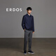 ERDOS 春夏丝毛绒商务休闲简约翻领职场男夹克外套 藏蓝 2XL 185/104A