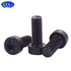 CHENGLIU 12.9 NEGRO NEGRO DEL ALGUNA PULLA DE CAMINACIÓN DE PULLO CILDRICA Cilíndrica GB6191 Bolt de zinc blanco con platillo azul M4M5M6M8 El siguiente es la serie T20 de cabeza delgada M4 M4