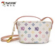 Woodpeckers beliebte Tasche für Frauen in diesem Jahr 2025 Neue Sommer vielseitige Nische Crossbody Tasche Super heiß bedruckte Eimerbeutel braune Farbe + Anhänger
