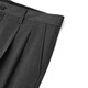 Sept Brand Men's Business Panters 2025 printemps et été Nouveau pantalon long pantalon slim plissé [facile à prendre en charge] 1050 Gris foncé 34