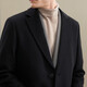 Siete Brand [Liner de grosella de grosella de grosura] para el nuevo abrigo de lana de moda de moda de invierno para hombres Black XL/180