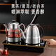 Jinzao E9A fully automatic water supply electric kettle glass tea maker intelligent boiling water constant temperature spray tea set 0.9L Jinzao E9A