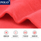 POLO女士新年喜庆红袜中筒袜6双装 秋冬鸿运结婚本命年踩小人红色女袜 红色四双【型号683】 4双 均码 36-39码鞋合适