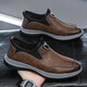 Región occidental Camel Chef Zapatos de protección de trabajo para hombres Zapatos de trabajo Spring Spring impermeable Aceite resistente al desgaste Resistente zapatos anti-deslizamiento zapatos de cuero casual Men 6627 Negro [Promoción]-Garantía de tres años-Luo 39