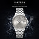 Швейцарский бренд Aiwochi IW Watch Men and Women's Mechanical Watch Полностью автоматическое импортное движение Водонепроницаемое светящаяся пара пары Watch Pare [Импортное движение] 683 Женская серая - бесплатная гравировка
