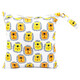 Shantoulin Village Windel Aufbewahrungsbeutel Baby wasserdichte Baby Hanging Bag Wickelbeutel ausgehende Aufbewahrungstasche Krippe mittelschwere Nummer 8 Bildgröße 30x36