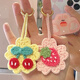 Les débutants de Patila apprennent un matériau de crochet à la main simple paquet en laine en laine en tricot de fleur de fleur de fruits de fruit cadeau pour copine 8 modèles [pack de matériaux]