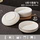 
Shangxingzhi is a plate, rice plate, meal plate, household dish plate, Japanese simple ceramic tableware, dish basin, deep plate, soup plate, underglaze color 8 inches [6 packs] CB-5021