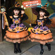 G.duck Little Yellow Duck Official Children's Lolita Style Dress Little Girl Halloween Pumpkin Princess Tutu Skirt 2025 Official Pumpkin Skirt Flagship 100 cm