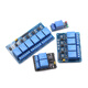 12348 Módulo de retransmisión del canal 5V12V24V con la aislamiento de optoacopler bajo nivel de control de 3.3V5V12V 1 Canal 5V