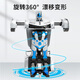 JJRC super large remote control car deformation robot boy children's toy car rc remote control car child racing birthday gift Rambo dual form deformation car - white