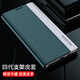 
Shell Jazz Samsung S24ultra mobile phone case S24+ protective cover flip leather case high-end plain leather full-inclusive folding bracket anti-fall fashion light luxury business model protective case [Qingshan Dai] flip leather case Samsung S24Ultra