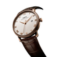 
LOBINNI men's watch, men's mechanical watch, fully automatic multi-function waterproof, high-end brand men's watch birthday gift for boyfriend 12033-Rose shell white-faced brown belt, leather strap free engraving