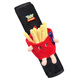 Nanzhi Automobile Safety Belt Shoulder Guard Cute Creative Car Insurance Belt Cover Anti-neck Car Interior Decoration Men and Women TOY French Fries + Hamburger Spoon (Pair of One Pack)
