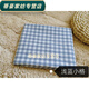 Rongtao Japanese and Korean cotton yarn-dyed washed cotton fabric bed sheet quilt cover clothing plaid summer fabric baby cloth black black and white plaid