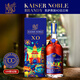 Kaiser Noble Kaisernoble aus Frankreich XO Brandy Wine 40 Grad 1L Spirit Wine Geschenkbox Geschenk 100 Limited Edition 1000ml (bevorzugt von alten Kunden) 1000ml 4 Flaschen Limited Edition