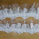 Clásico de encaje de mariposa soluble en agua Garlón plisado Collar de cuello de cuello de cuello de cuello con zapatos y sombreros Accesorios de vestidos de novia 9225 Mesa de mariposa pequeñas más cuentas de 0 cm de aproximadamente 13 metros