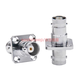 Dongfang XUPU RF Conector BNC-KFK Q9-KFK Panel de brida de 4 hoyo FIJA BNC-KFK BNC-KFK