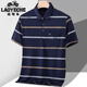 T-shirt masculin à manches courtes à manches courtes en été en été, papa du nouveau style moyen d'âge moyen et âgé de Polo Anti-Wrinkes décontracté 963 Green Grey XL 52 Recommandé 140-160jin [Jin est égal à 0,5 kg]