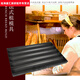 Baguette FLP Bandeja para hornear antiadherente Molde para hornear de cuatro ranuras Baguette antiadherente de pan en forma de U bandeja para hornear SN15935 Slot