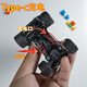 
Yunya 1-64 mini alloy off-road remote control car with headlights and rear headlights indoor desktop small toy car 8cm green cybo pickup truck 61 Children's Day gift boy