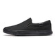 Huili Herrenschuhe Leinwandschuhe Herren Low Top einbeinige Ladungsförderer Frühlings- und Herbst Frauenschuhe Paar lässige Schuhe Lazy Schuhe 903 Black 40