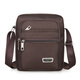 Kouluhou wasserdichtes Oxford-Stoffbeutel Herrenbeutel One-Shoulder Crossbody Bag Herren Business Bags Brieftasche Mehrschichtiger Taschengeschäftskassierer [Si-Ti-y3519-Blue]