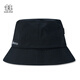 KOLON SPORT/可隆渔夫帽 男女同款户外GORE-TEX BUCKET戈尔提花运动帽子 LUCA4MT004-BK 黑色 58