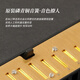 romusic10孔布鲁斯口琴C调成人儿童初学推荐演奏款口吹琴银色RA-410