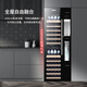 Lanyi ultra-thin constant temperature red wine cabinet, sterilized red wine cup wine dispenser, constant temperature red wine combination cabinet, embedded wine cabinet, wall-mounted wine cabinet, embedded red wine refrigerator, depth 670mm (red wine dispenser all-in-one machine), 102 bottles