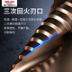 Delixi pagoda drill bit stainless steel special drill iron-shaped step cone ladder reaming tungsten steel metal multi-purpose hole opener drill stainless steel nemesis M35 (spiral groove) 4-32mm