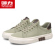 
Warrior shoes men's one foot men's casual shoes soft sole breathable shoes H413T green 42