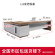 Shusheng boss table simple modern commercial office furniture Chinese style grand desk supervisor manager president chair combination table 1.6 boss table
