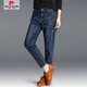 
Pierre cardin high waist large size stretch jeans for women spring and autumn new loose Korean version of harem pants casual carrot trousers 6628 dark blue [single pants] M [recommended 90-105 Jin [Jin equals 0.5 kg]]