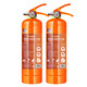 Subzero antifreeze water-based fire extinguisher certified portable water agent store home equipment set orange