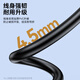 胜为（shengwei）打印机数据线USB2.0高速打印线电源接口连接线通用惠普HP佳能爱普生打印机连接线黑色5米AUB1050G
