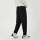 Markless New Slack Men's Casual Hosen vierseitige elastische und leicht zu kontrollierte intelligente Hosenhosen Männer CLB4855M-4 Black 31