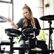 罗兰（Roland）电子鼓TD17KV2/17KVX2架子鼓成人专用电鼓考级专业级高端舞台演出 5鼓4镲 17KVX2+PM100音箱+礼包