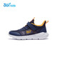 361 Children's Sports Shoes Running Shoes 2026 Summer Summer Boys and Girls 3-12 Years Old Lightweight Large Mesh Running Shoes Blue 30