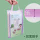 Dile A4 file bag large capacity zipper bag student mesh test paper subject classification bag storage homework information tutoring bag three-layer 1484 homework model three-layer mesh cram bag test paper model