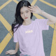 耐克（NIKE）t恤女 夏装新款时尚宽松舒适简约衣服刺绣小勾透气棉质短袖女 HF6180-517 XL (170/92A)