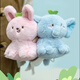 Youyou Original echtes Baby Elefant Whirlwind Serie Plüsch Spielzeugpuppe Schweinchen Ornamente Dolls, Geschenke an Lehrer, Klassenkameraden, Studenten, Abschlussgeschenke, Kindergärten, Frauen, Jungen und Mädchen beste Freunde, Souvenirs, Geburtstagsgeschenke, Mädchengeschenke