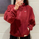 Nike (nike) veste féminine 2025 printemps CNY Snake Nouvel An Sportswear Casual Knited Halfing Sweater Pullover HV8465-677 Red Nouvel An M M
