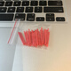 Wacom refill digital tablet CTL672 472 6100 671 Yingtuo 651 660 hand-painted board replacement pen tip One generation red refill 10 pieces 1x1cm