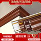 Mai yi neuer chinesischer Stil obere Ecklinie Dekorative Linien, Ecklinie Deckenwand Wall Eckschüttenschuhe Ecklinie Anti -Gypsum Line Decken Ecklinie Golden -1049 1 Meter Preis x 60mm