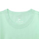 Nike kurzärmeligte T-Shirt Herren Sommer New Sportswear Modetrend gedruckt runden Hals halbärmeliges Hemd Casual Top HF6172-376/Green Cotton M.