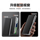 Pinsheng geeignet für Huawei Matex5 Mobiltelefon Hülle Matex5-Kollektorversion/x3 Schutzhülle Echtes Leder-Flip-Bracket Lederhülle Ultra-dünner Anti-Fall-Schutzhülle Kuherlehne Licht Luxus Business Hase